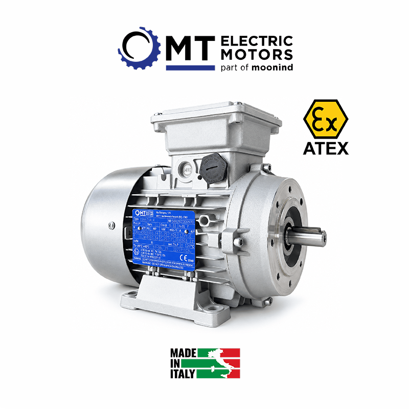 MT Electric Ex-Proof Motor 0.25 kW 1425 Devir