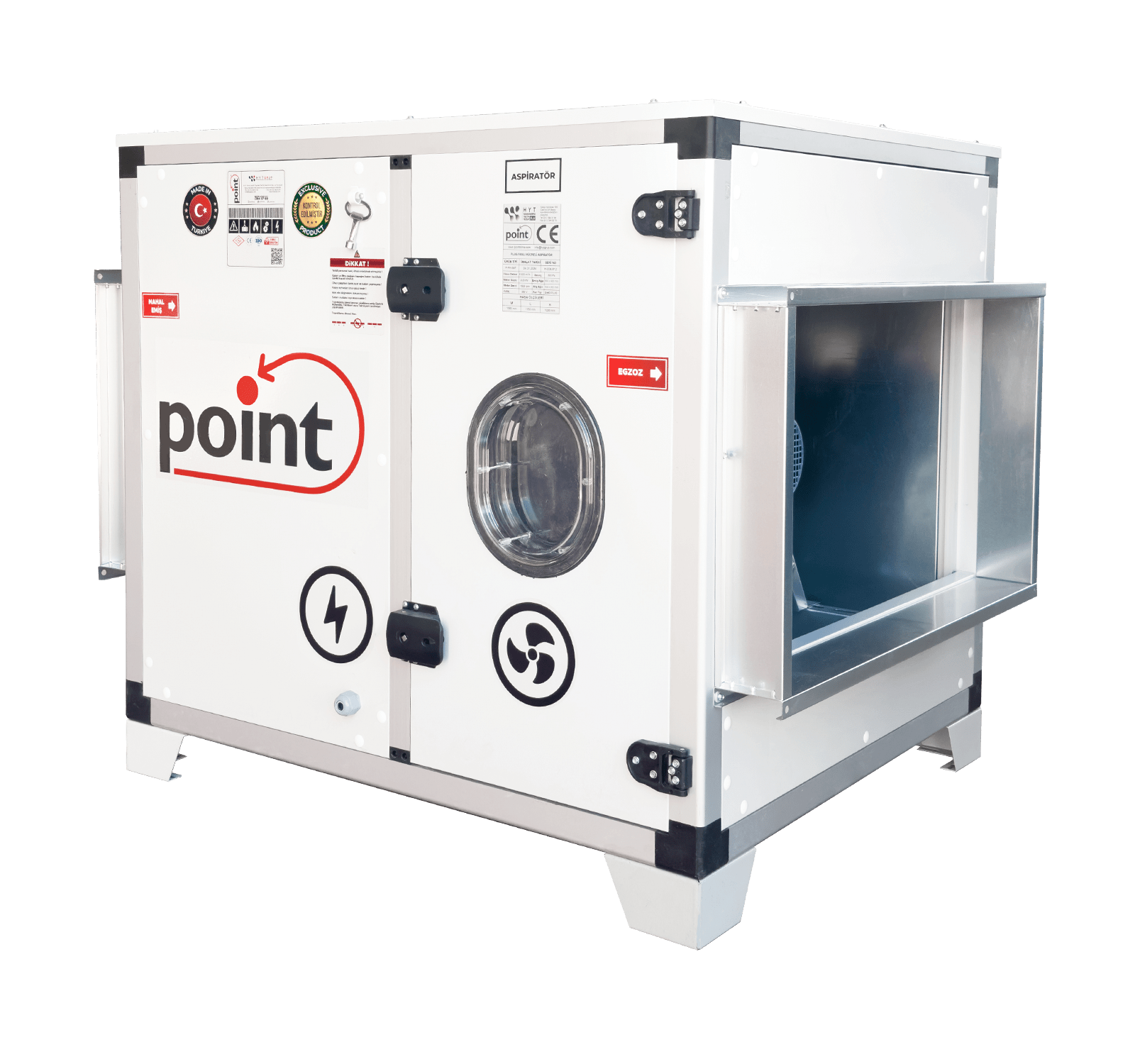 Point P-SH 6000 m3 Sık Kanat Hücreli Aspiratör