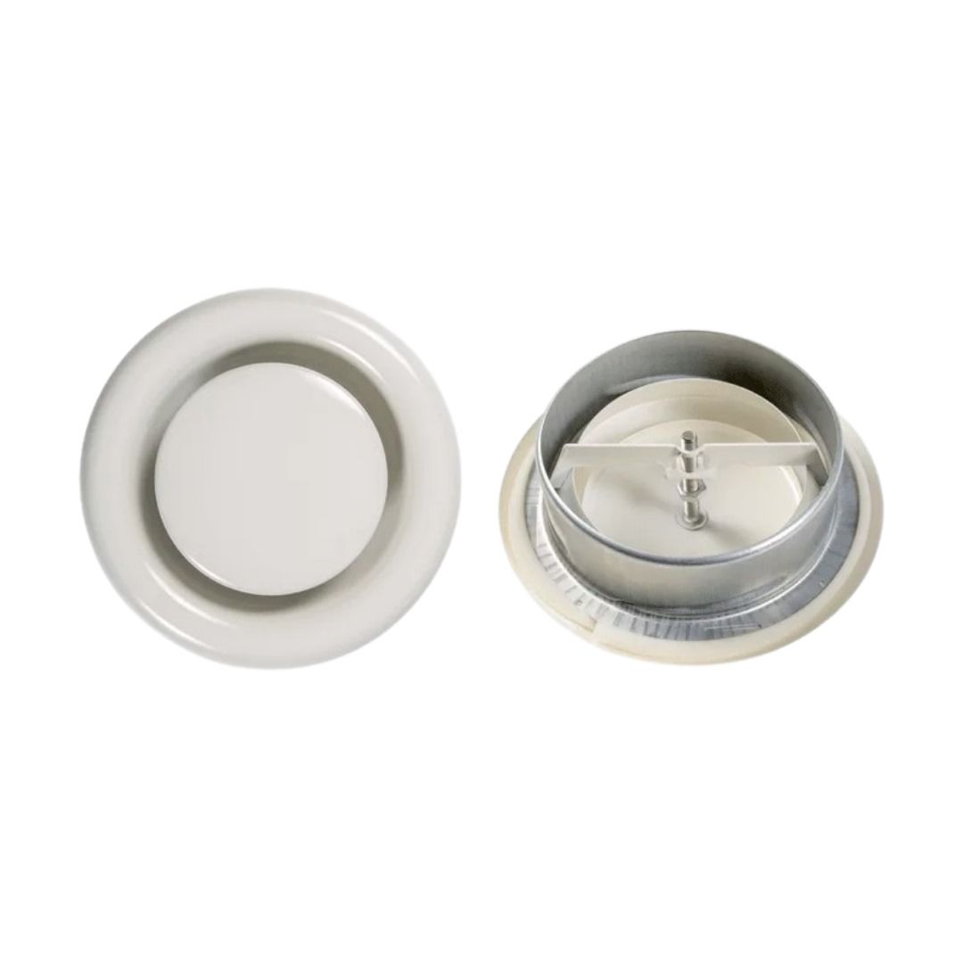 100 mm Blauberg Metal Gemici Anemostad Menfez