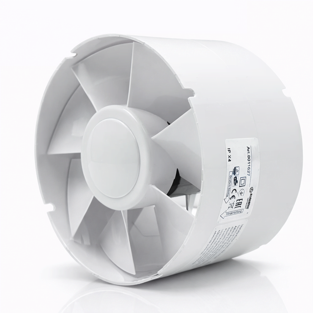 Blauberg Tubo 100 Aksiyel Yuvarlak Kanal Tipi Fan