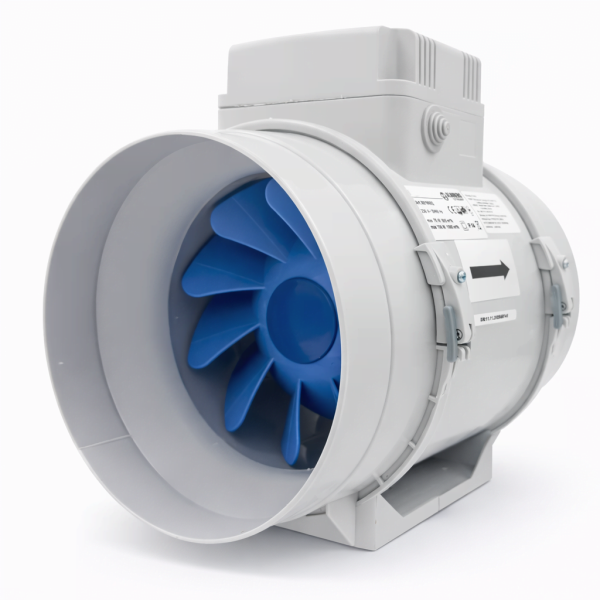 Blauberg Turbo 315 EC Motorlu Karma Akışlı Kanal Tipi Fan