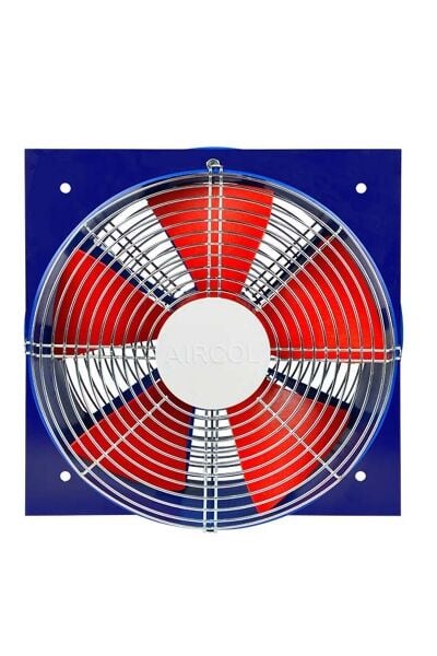 Aircol S 400 Kare Kasalı Sanayi Tipi Aksiyel Fan