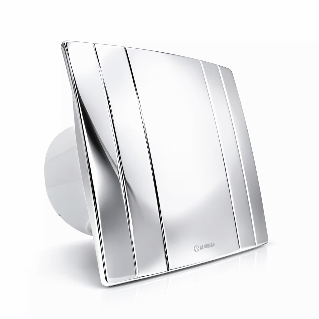 Blauberg Quatro Hi-Tech Chrome 125 Dekoratif Banyo Fanı
