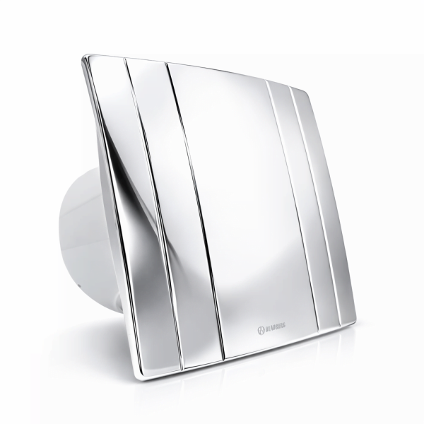 Blauberg Quatro Hi-Tech Chrome 125 Dekoratif Banyo Fanı